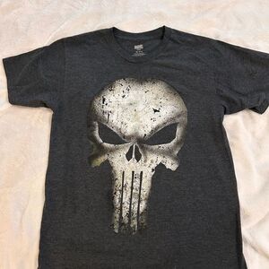 Marvel The Punisher Dark Gray T-Shirt